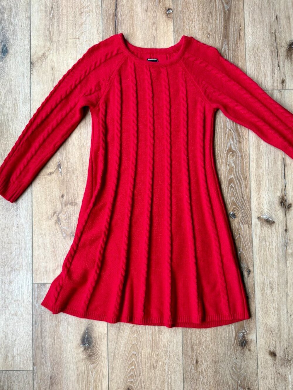 ❤️ JH Red Sweater Dress — Size S